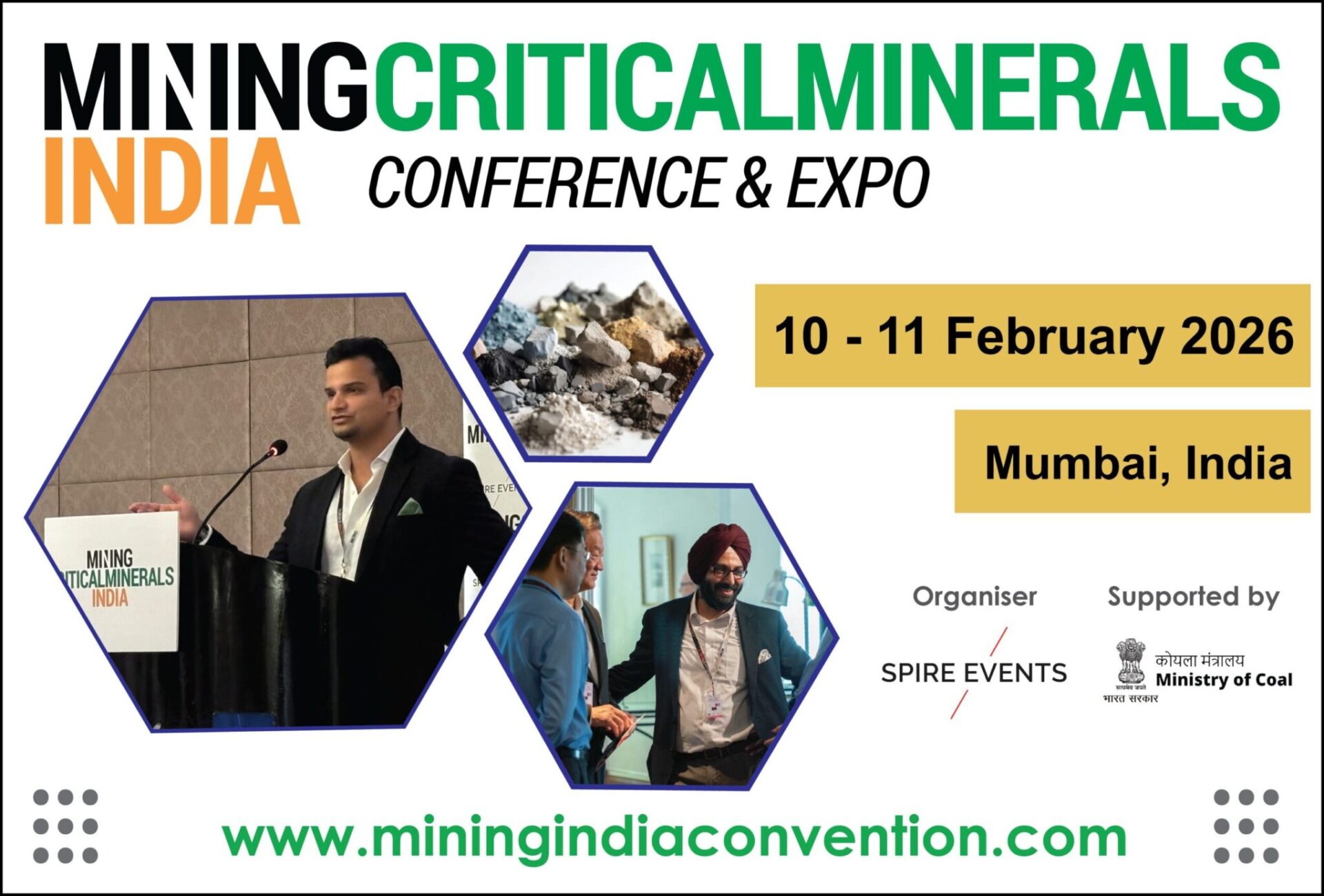 Mining & Critical Minerals India Conference and Exhibition | Global Minerals Hub Mining-&-Critical- Minerals-India- Conference-and- Exhibition