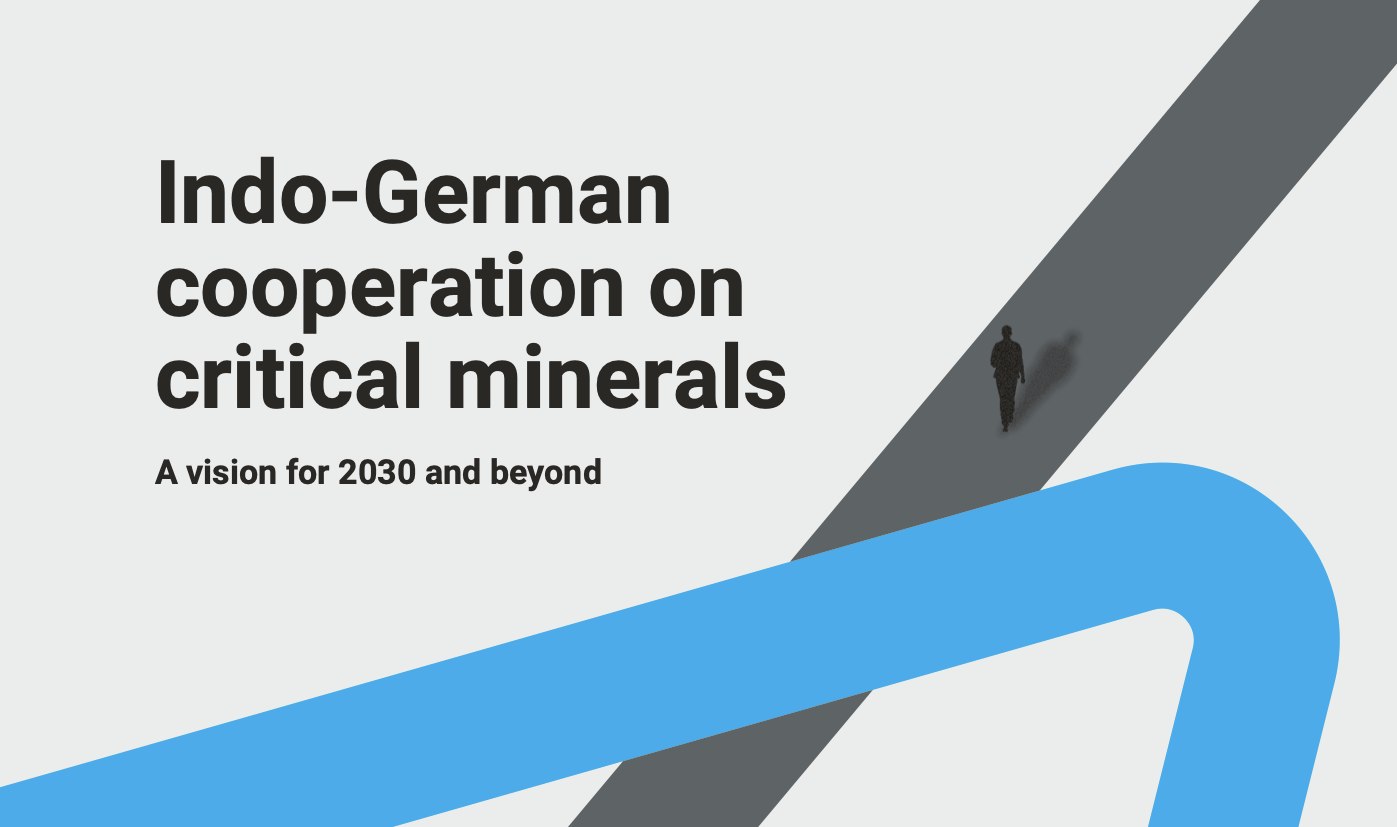 Critical minerals supply chains – Indo-German cooperation to 2030